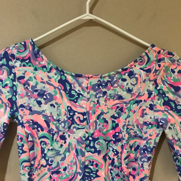 Lilly Pulitzer Celia Dress Fit and Flare size Xs - Picture 4 of 11